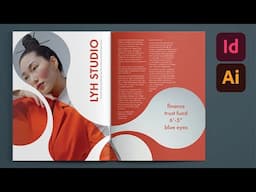 How to make this ELASTIC CIRCLE CLIPPING Layout | InDesign Layouts, Episode 13