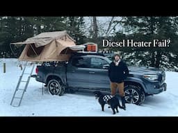 Don't Make THIS Mistake Winter Camping with a Diesel Heater