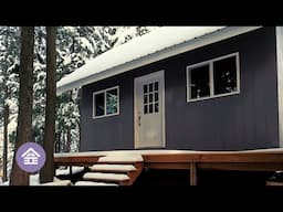 Insulating With MOLTEN ROCK? Building an Off-Grid Tiny Cabin Ep. 33