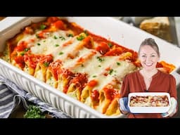 Secret Ingredient, Four-Cheese Manicotti (that's Meatless!)