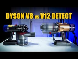 Dyson V8 Absolute vs. V12 Detect Detailed Comparison