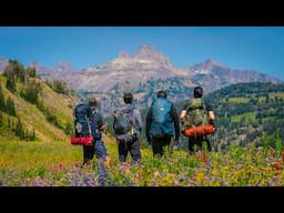 Backpacking in the Canyons of the Tetons