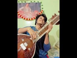 Jingle bells! Merry Christmas 🎄🎁 - Aahir Ray sitar #raag #music #sitar