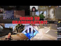 Team Valkyrae Grind to Grandmaster with Foolish Abe Peterpark Sleepy & Eskay Multistreaming POV!