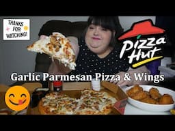 Pizza Hut Pizza and Wings Mukbang