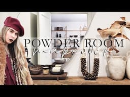 Powder Room Makeover | Home Decor