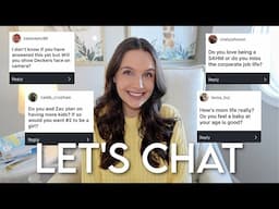 LET'S CHAT! baby #2?!, child privacy online, motherhood struggles, missing corporate life? + MORE!