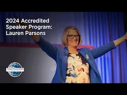 2024 Accredited Speaker Program: Lauren Parsons