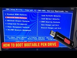 Bootable Pendrive Ko PC Me Kaise Boot Karaye