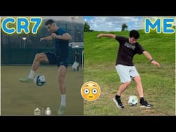 Learn Cristiano Ronaldo’s VIRAL trick!! *EASY*