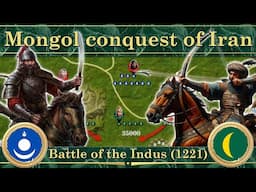 Mongol conquest of Iran. Battle of the Indus (1221)