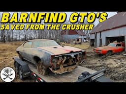 ABANDONED Farm FULL of Doomed Pontiacs! Can We SAVE THEM??