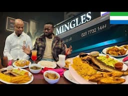 FIRST TIME Trying SIERRA LEONEAN Food in LONDON | Mingles Restaurant Review