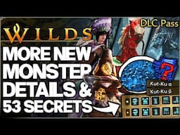 Monster Hunter Wilds - ALL 52 New Monster Details & BIG Trailer Gameplay Reveals - Secrets & More!