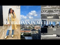 work travel vlog to boston, ma | 9-5 office work days, exploring the city + more