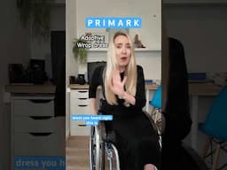 ♿️ Primarks Adaptive wrap dress | Try-On and accessible features