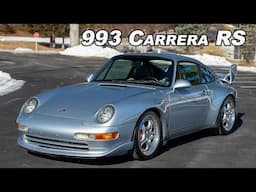 Driving the 1995 Porsche 911 Carrera RS - 300hp 3.8L Air Cooled Lightweight (POV Review)