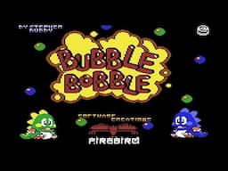 Commodore 64 Longplay [143] Bubble Bobble (EU)