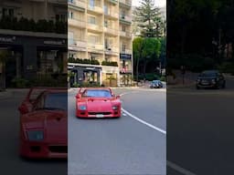 F40 ❤️ #f40 #ferrari #ferrarif40 #fypシ゚ #rich #monaco #montecarlo #luxury #cars #millionaire