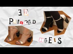 i make interchangeable 3d printed heels