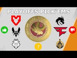 Perfect World Shanghai Major: Playoff Pickems