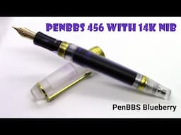 PenBBS 456 with 14K Nib / PenBBS Blueberry / Fountain Pen Review