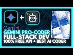 Gemini 2.0 Pro + Cline: BEST AI Coding Agent! Develop a Full-stack App Without ANY Code! (FREE API)