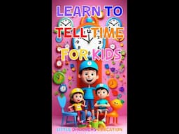 Learn To Tell Time For Kids