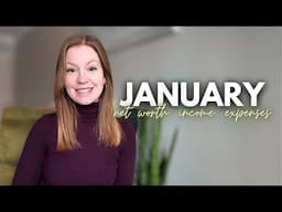 January 2025 Net Worth Update (income, expenses & life updates) coastFIRE living