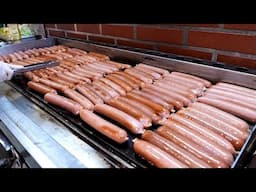 Various Styles Hotdogs Making Collection