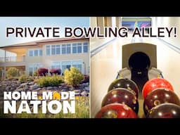 Lakehouse With A BOWLING ALLEY | Lakefront Luxury | Home.Made.Nation