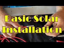 Wiring up a basic solar panel system using the Kohler enCube 1.8