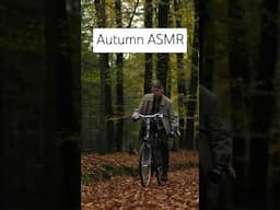 Autumn ASMR 🍂 (biking, mud walking & river sounds)