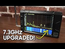 This TinySA Ultra Plus Spectrum Analyzer Supports Upto 7.3GHz CALIBRATED! - ZS407