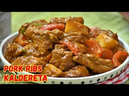 PORK RIBS KALDERETA | CALDERETA