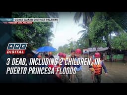 3 dead, including 2 children, in Puerto Princesa floods | ANC