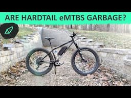 Most Hardtail eMTBS are Awful - Can I Make One That's Actually Good? First Ride on my eBIKE Hardtail