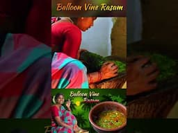 परंपरागत हारिवन रसाम रेसिपी | Balloon Vine Rasam Recipe