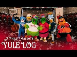 A Philly Mascots Yule Log