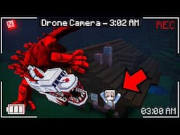 We Used DRONES to Catch INFECTED SKY in Minecraft..