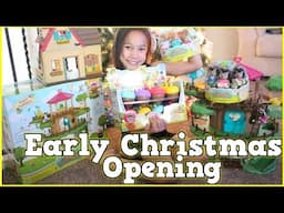 Early Christmas Opening! Giant Presents Toy Hunt! Lil Woodzeez Squishy Lol Surprise Pet Kids Toys