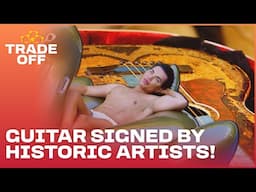 Old Guitar Sells BIG With Historic Artist Signatures | Posh Pawn | Trade Off