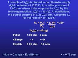 Equilibrium Calculations