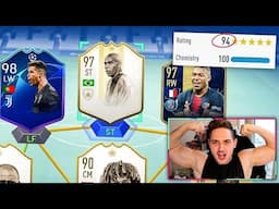 I GOT 194 RATED FUT DRAFT!! BREAKING THE W2S FUT DRAFT WORLD RECORD!! - FIFA 19