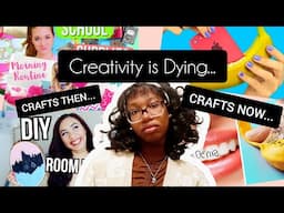 What Happened to the DIY Youtubers? Is Creativity Dying on the Internet?