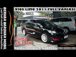 VIOS LIMO GAUL‼️FULL UPGRADE DAN FULL VARIASI‼️KONDISI TOP‼️