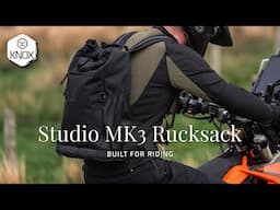 Knox Studio Rucksack MK3 - Built for riding