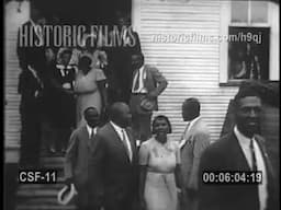 CONGREGATION OF SALEM BAPTIST CHURCH, Mississippi Delta, 1940