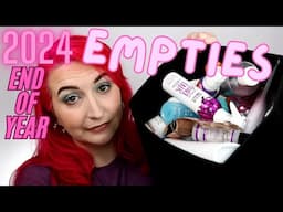 2024 End of Year EMPTIES! | Kirby Rose