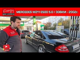 MONTAŻ LPG MERCEDES W211 E500 5.0 300KM 2002R NA GAZ BRC W ENERGY GAZ POLSKA